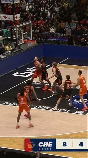 LIVE: Die NINERS Chemnitz laufen heiß zu Spielbeginn! Alle Spiele der #easycreditbbl live bei Dyn.