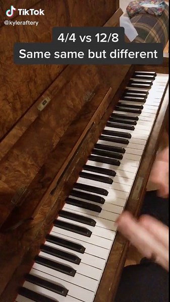 Understanding 4/4 vs 12/8 Time Signatures in Music