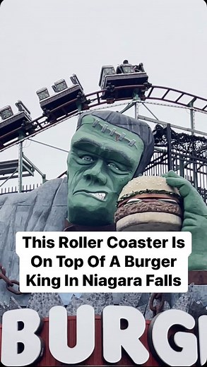 478K views · 6.8K reactions | The Frank’ N Coaster on top of a Burger King in Niagara Falls Canada #travel #niagarafalls #rollercoaster | In The Loop | Facebook