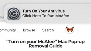 Turn on your McAfee Mac Pop-up - Removal Guide [Fix]