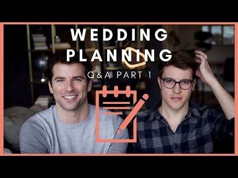 planning a gay wedding (q&a)