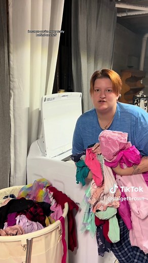 Im just going to turn my basement into a laundromat #laundryday #somuchlaundry #laundryneverends #laundrytok #laundryasmr #momlaundry #momlife #laundrywithme #laundrytime #toomanyclothes