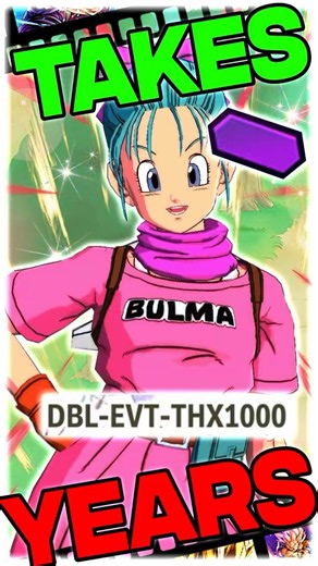 PUR Bulma takes YEARS to get in Dragon Ball Legends?! #dbl #dblegends