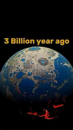 Earth 3.2 Billion Years Ago 🌍 | What Our Planet Looked Like Before Life #Shorts #history