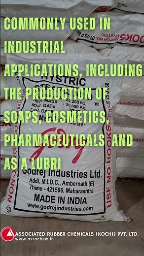 🧪 Stearic Acid – Versatile & Essential!