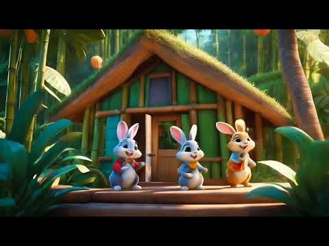 Rabbits Home At Jungle
