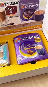 "Double the fun, double the flavor! Tassimo's TWO new pods are here to jazz up your coffee routine…👀✨ 🔁 @athomewithjade.x Discover the Cadburys Caramel and Costa Skinny Latte pods via: https://www.tassimo.com/gb/coffee-pods 🔗" | Tassimo