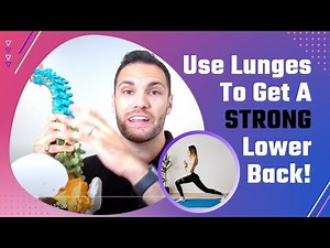 How To Use Lunges For A Strong Lower Back | Safe Lunge Demo