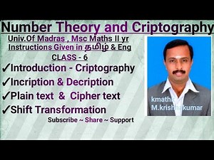 Number Theory and Criptography Plain text Convert into Cipher text Vice versa