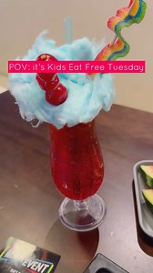 19K views · 35 reactions | In case you needed an excuse to come to Main Event, here it is. 朗 Kids under 12 eat free with any menu purchase of $11.99 or more on Tuesdays.  Every Tuesday Select locations only | Main Event | Facebook