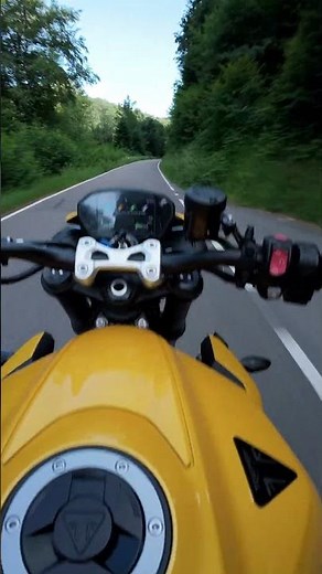 Triumph Street Triple 765 RS POV Ride | Pure Stock Exhaust Sound