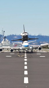 Windy Landing NASA 747 carrying the Space Shuttle #aviation #nasa | IronGaming
