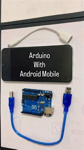 Upload Arduino Code via Mobile#arduino#mobile#techshorts#diy#project#light#otg#laptop#android#apple