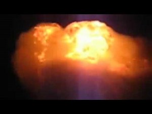 Close angle of the Toronto Gas Explosion - August 10, 2008