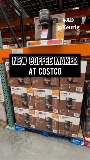 6.8K views · 17 reactions | #AD NEW @Keurig K-Crema™ Coffee Maker at Costco! This is a Costco Exclusive Bundle and you can make classic coffees, single and double espresso-style shots, and crema-topped coffee. Grab yours today!  #coffee #coffeetime #coffeelover #costco | Costcothisweek | Facebook