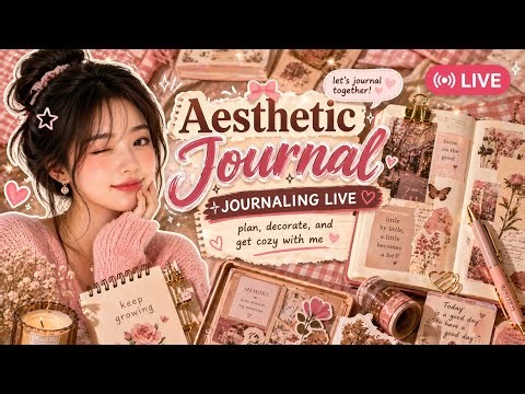lets journal with Laxmi Craft gallery ✨🩷🫶🏻 #journal #live