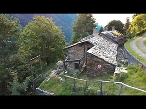 Ep.108 – Lavori in baita nelle Alpi italiane – Volo con Drone – Comignolo in pietra - Natura e relax