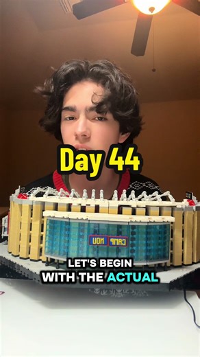Day 44 | adding one more piece to the LEGO Camp Nou for each follower that we gain Merry Christmas guys!!! And don’t forget to follow, and to be people that is already supporting…. Thank you all, really I appreciate it a lot 🫂 #lego #fcbarcelona🔵🔴 #campnou