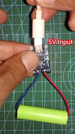 TP4056 1A Li-ion lithium battery charging Module/3.7v battery charger#shorts