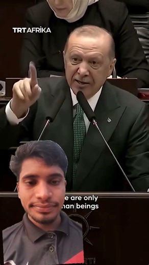 Erdogan said we are all human #tiktok #shots #erdoğan #turkey #urope #ankara #politics #putin #natok