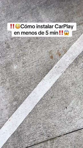 Instalar CarPlay en menos de 5 minutos en cualquier carro