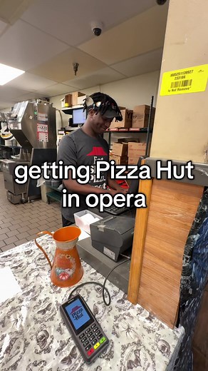 Opera Singing While Ordering Pizza?