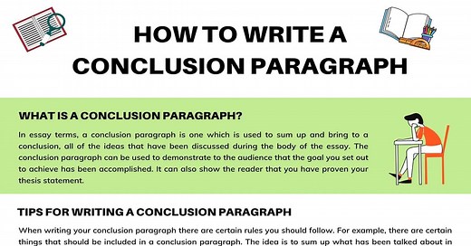 Conclusion Paragraph | How To Write A Conclusion Paragraph with Examples • 7ESL