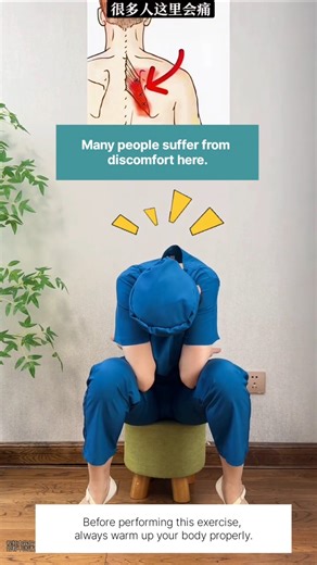 Fix Scapular Pain Fast! 🧘‍♀️ Close the T-Gap Between Your Shoulder Blades. #shorts #shoulderpain