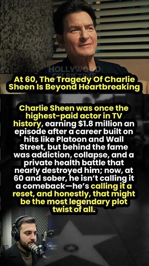 At 60, The Tragedy Of Charlie Sheen Is Beyond Heartbreaking #shorts