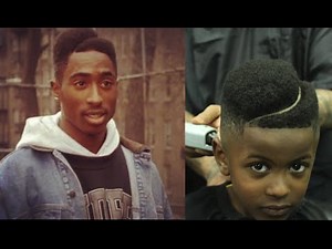 How to: Cut the Tupac Juice fade. Barber Tutorial.
