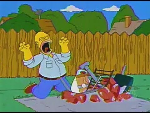 Homer's barbecue build fail