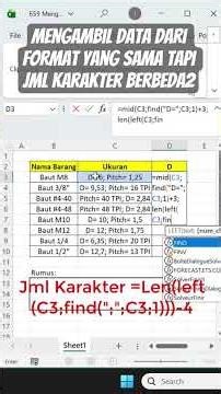 Retrieving Data from the Same Format but Different Number of Characters #excel #exceltips #excelt...