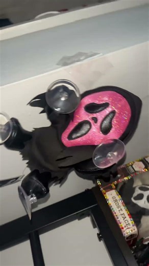 Ghostface pink mask Kidrobot plush