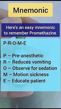 Promethazine Injection for Nursing Officers | Pharmacology Notes for Exam