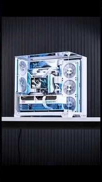 This RTX 5080 PC Build is TOO CLEAN – Lian Li O11 Vision + Custom Cables + 8 Fans #pcbuild #gaming