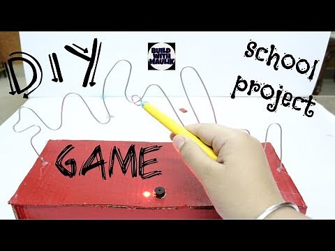 how to make an electric game | best school project |