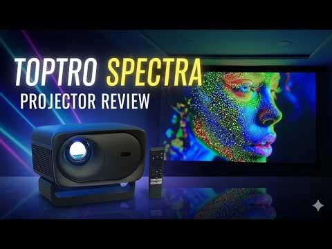 TopTro Spectra Projector Review !! Best Projector Under 25000 rs