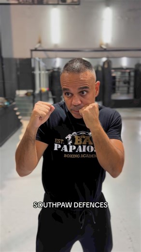 In this video, we show southpaw stance defenses against six different punches. 🥊 #papaiosif #boxingfam #boxingtraining #boxingforall | Papaiosif Boxing Family