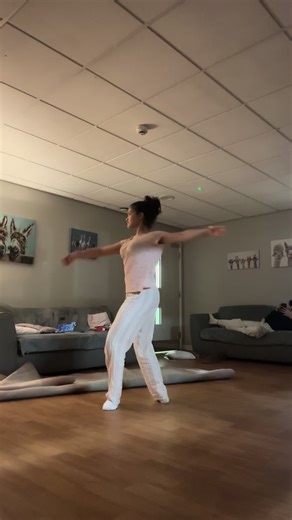 Dance Practice Session in the Common Room
