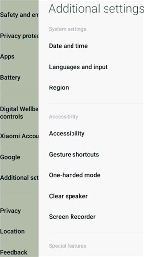 how to find screen recorder in settings on redmi 14c mobile.