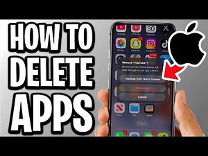 How To Delete Apps On iPhone - Full Guide