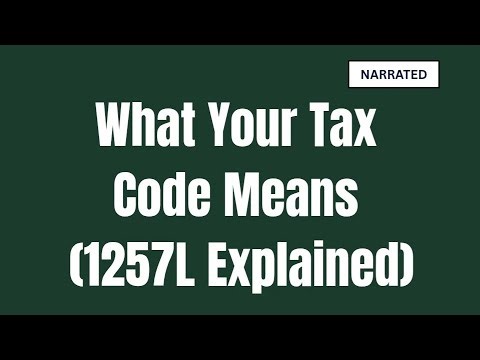 What Your Tax Code Means (1257L Explained Simply) | Narrated | Your Money Explained #9