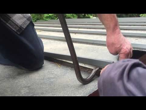 Standing Seam roof repair