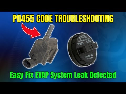 P0455 Code Troubleshooting || Easy Fix EVAP System Leak Detected ||