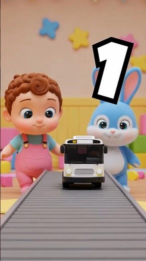 Number Song | Learn Numbers 1 to 4 | Nursery Rhymes & Kids Songs #shorts #childrensongs #babysongs