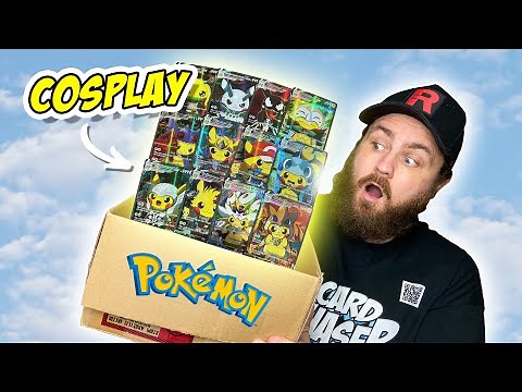 ADORABLE! Custom Pokemon cards - Pikachu Cosplay Cards