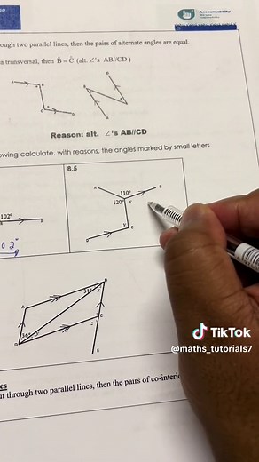 Calculating Angles in Geometry: Grade 9 Mathematics