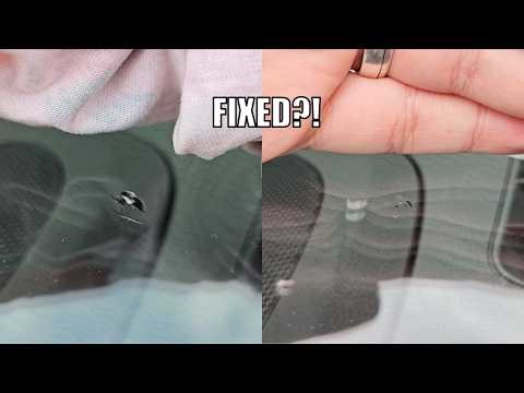Full Guide for Windshield Chip Repair with K2 Glass Doctor – Before & After