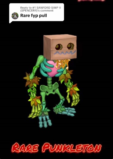 #onthisday Hello Rare Punkleton! #rarepunkleton #mysingingmonsters @Floretta Doo