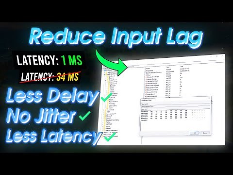 How to Reduce Input Lag and Jitter for Gaming (LESS LATENCY)